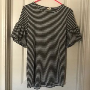 girls striped dress